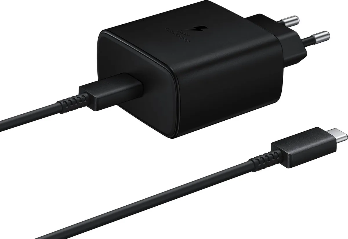 Samsung EP-TA845XBEGWW USB-C Adapter 45W - 1m - Zwart - afbeelding 6 van 6