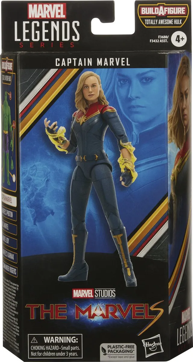 Marvel Captain Marvel Marvels Marvel Legends F36805X0 Actiefiguur - 15cm Multicolours