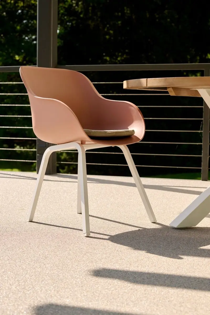 Hartman Le Soleil Element Tuinstoel - Roze - afbeelding 4 van 6