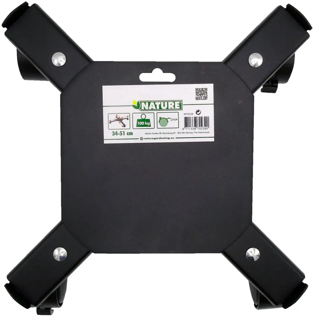 Nature Planttrolley Verstelbaar 34-51cm Antraciet - afbeelding 3 van 6