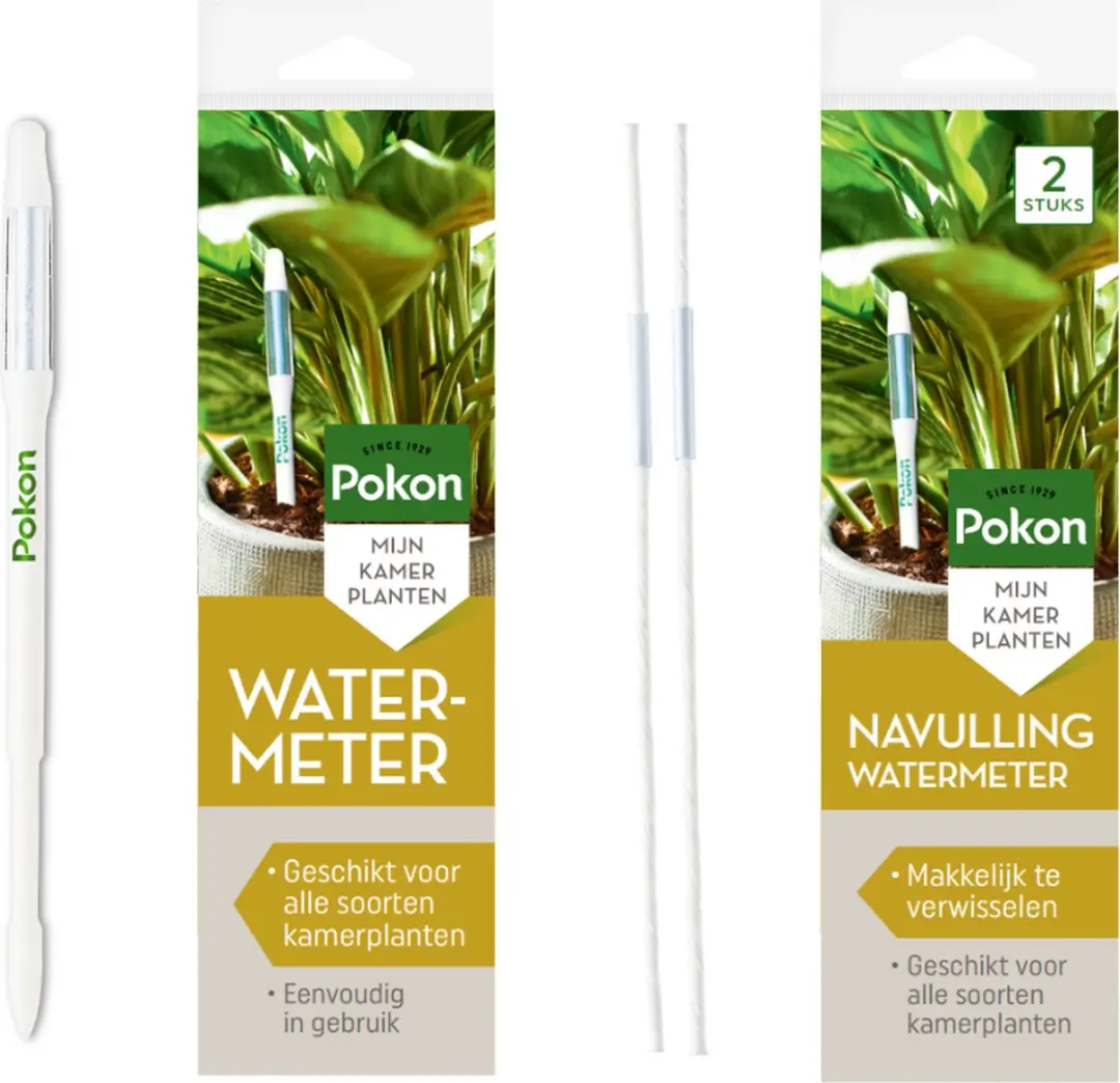 Pokon Vochtmeter voor Kamerplanten incl. 2 navullingen
