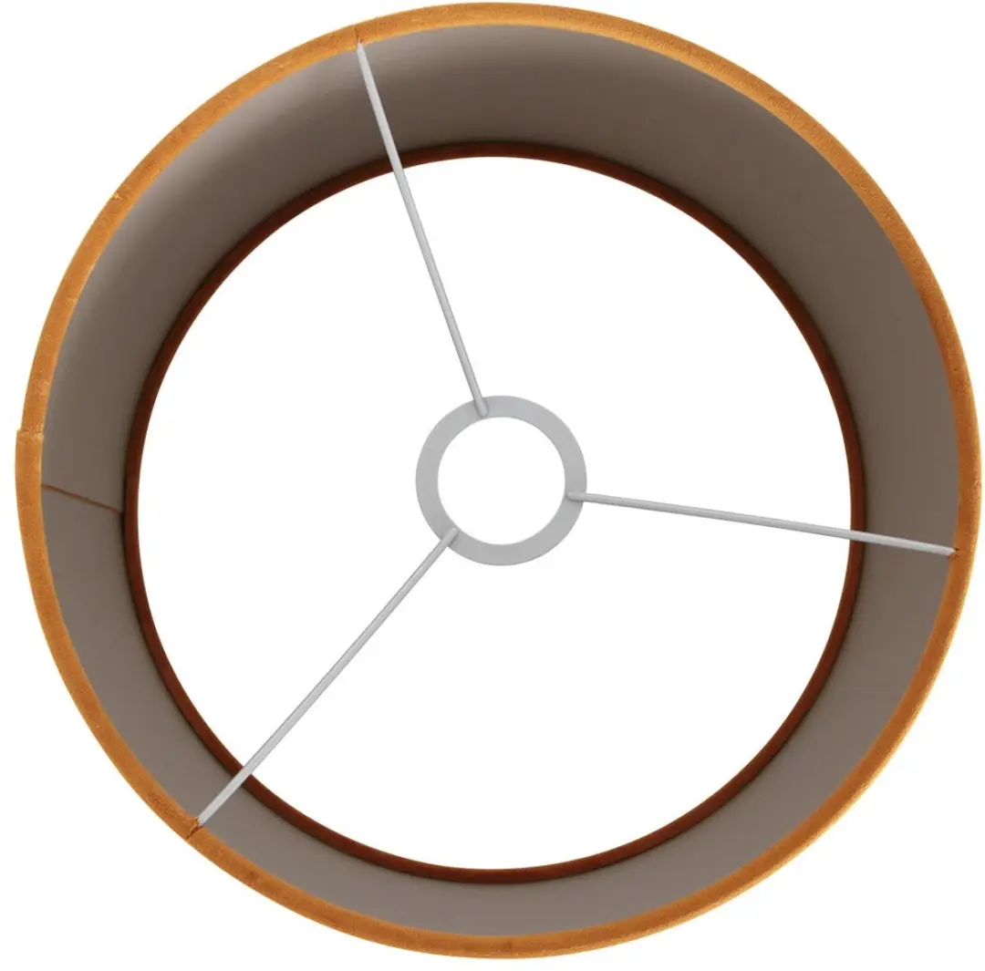 Steinhauer Goud Velours Lampenkap ⌀30cm E27 - afbeelding 2 van 6