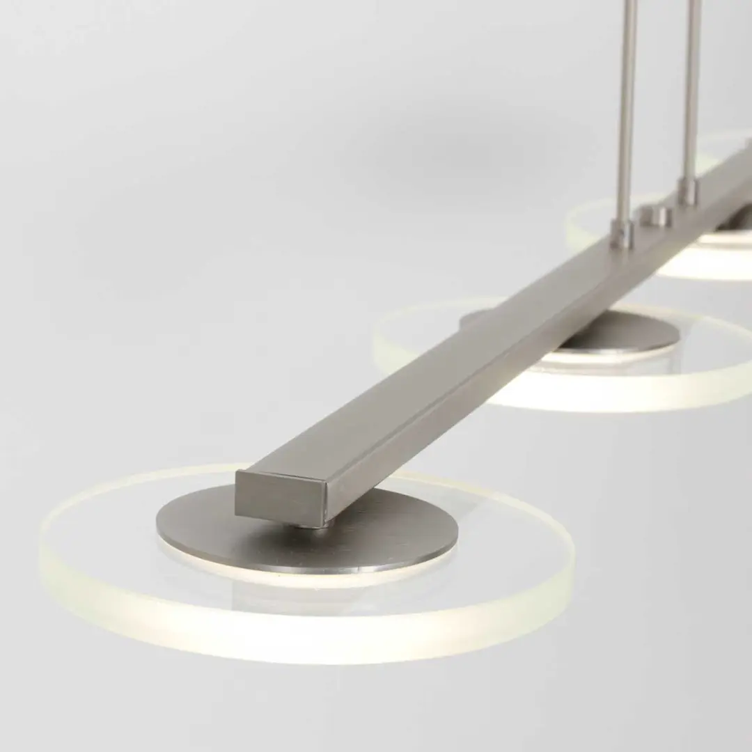 Steinhauer Turound 3512ST Hanglamp - 4-lichts Zilver - afbeelding 2 van 6