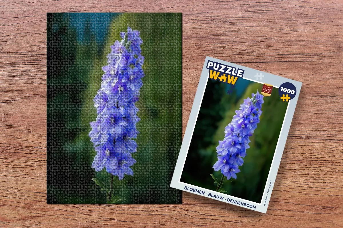 PuzzleWow Bloemen Puzzel 1000 Stuks - Dennenboom