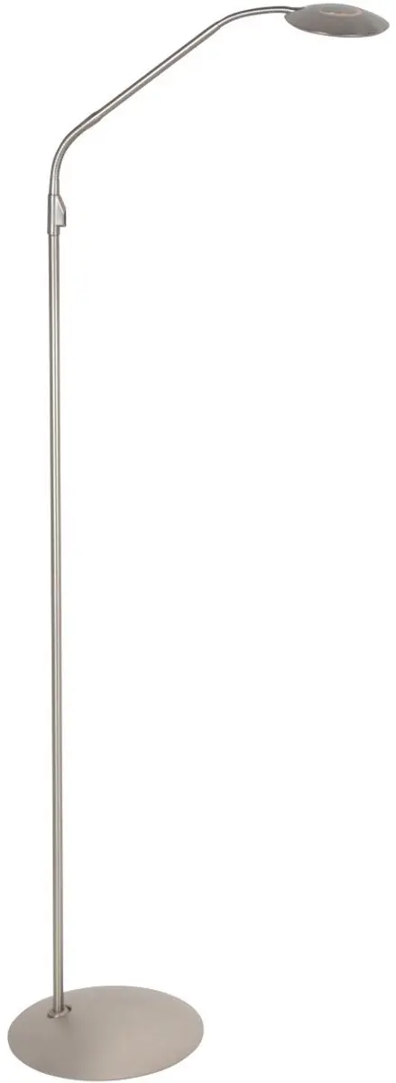 Steinhauer Zenith2 LED Vloerlamp 8W - Zilver - afbeelding 2 van 6