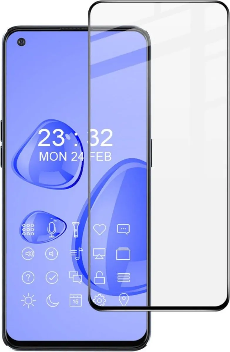 OPPO Reno8 Lite Originele Screen Protector - 2.5D Glas