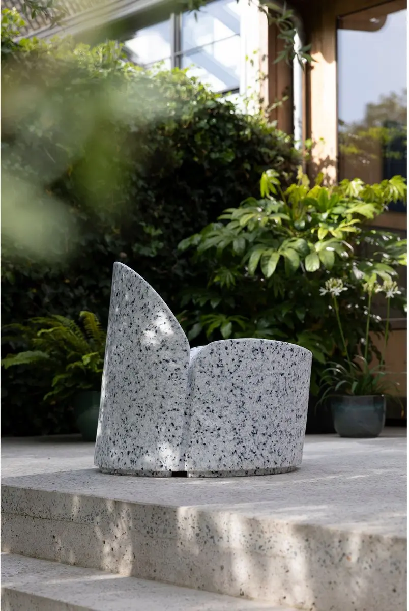 Zuiver Bloom Fauteuil Wit/Terrazzo - afbeelding 6 van 6