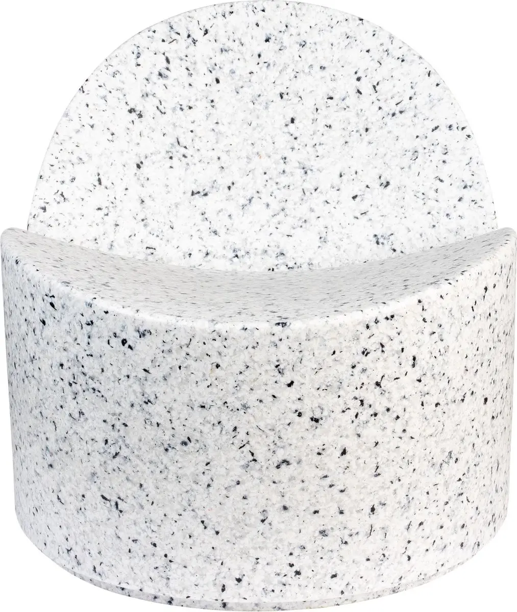 Zuiver Bloom Fauteuil Wit/Terrazzo - afbeelding 2 van 6