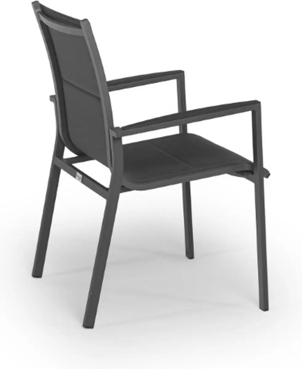 Tierra Outdoor Foxx Diningstoel Antraciet - afbeelding 3 van 4