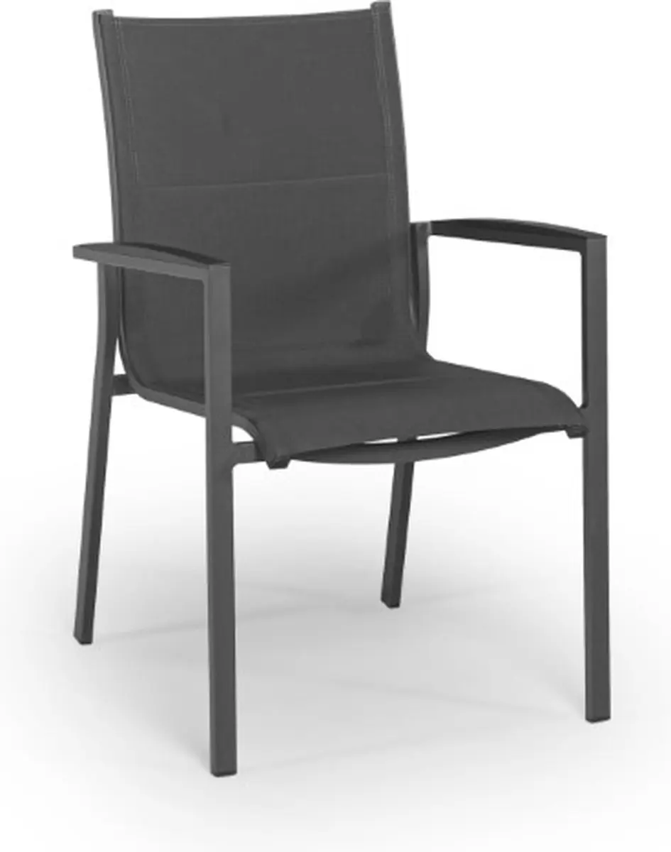 Tierra Outdoor Foxx Diningstoel Antraciet - afbeelding 2 van 4