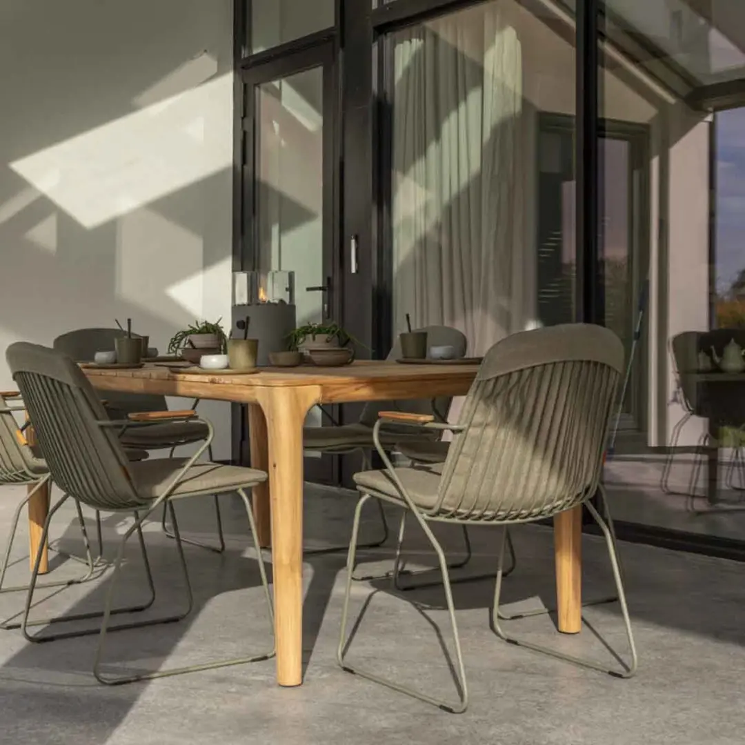 4 Seasons Outdoor Veneto Tuinstoel - Olijf - afbeelding 4 van 5