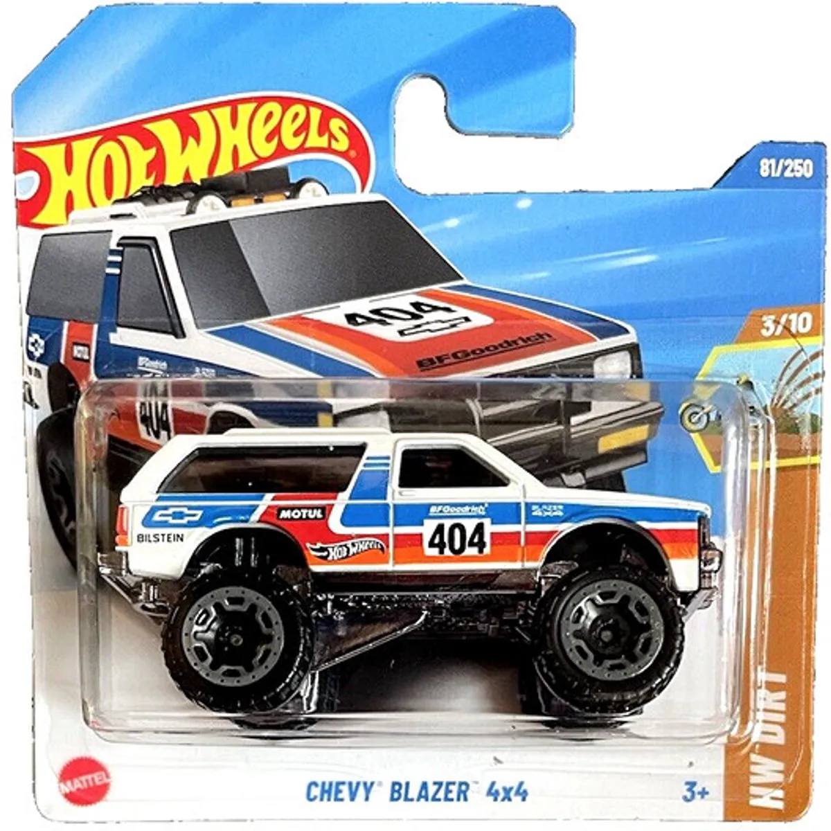 Hot Wheels Chevrolet Blazer 4x4 404 Bilstein 21A