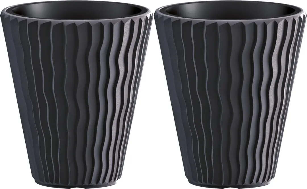 Prosperplast Plantenpot/bloempot Sand Waves