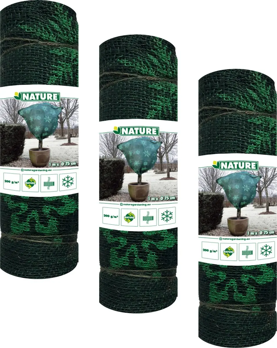 Nature plantenhoes jute