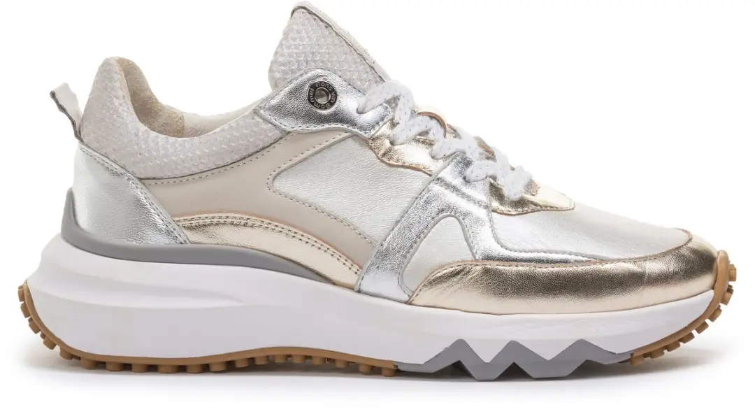 Floris Van Bommel SFW-10111 Sneakers - Zilver - Maat 39 - afbeelding 3 van 6