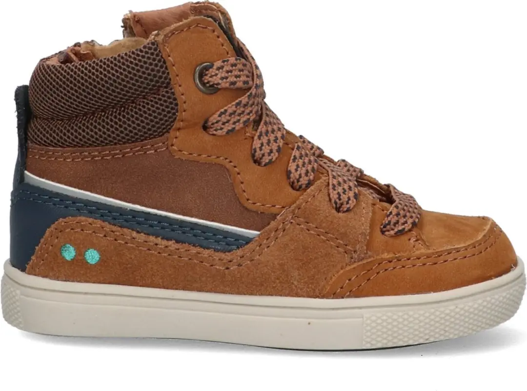 Liv Louw Hoge Sneakers Jongens Bruin