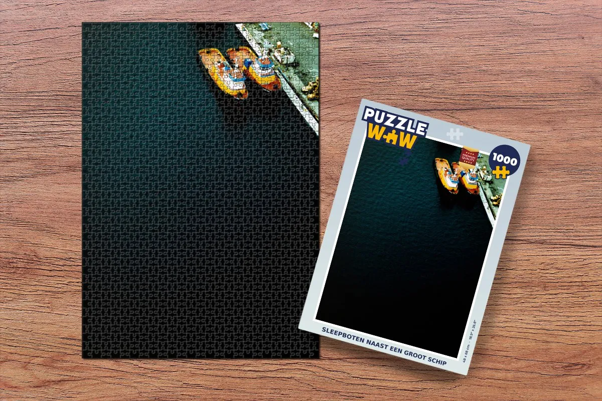 PuzzleWow Sleepboten Legpuzzel 1000 Stuks