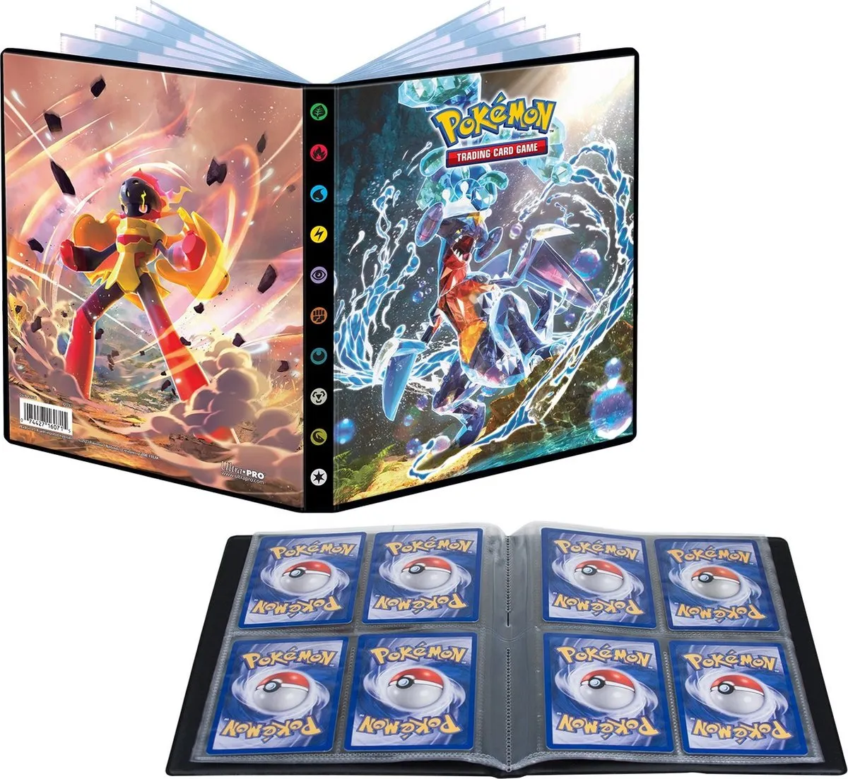 Pokémon Paradox Rift 4-Pocket Verzamelmap