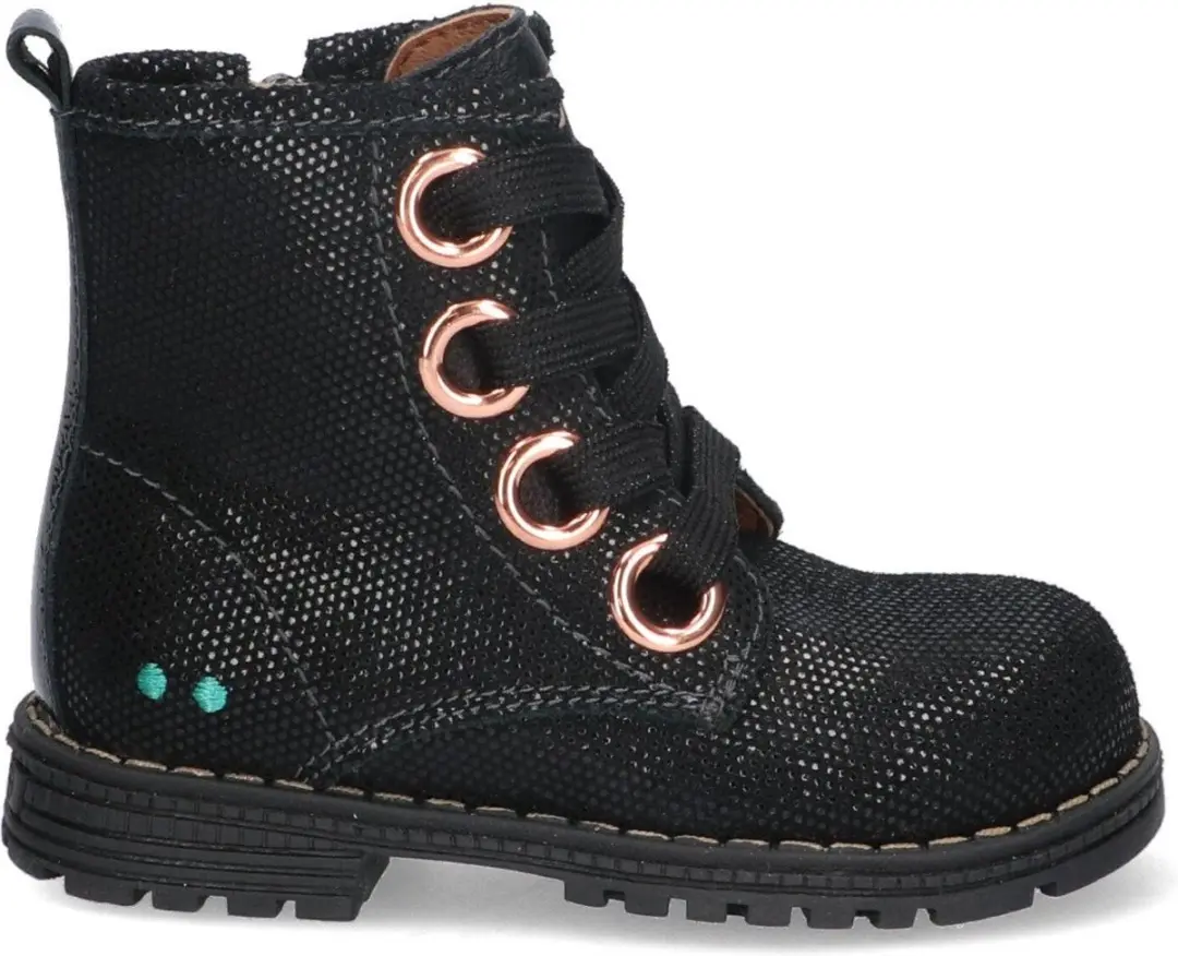 Tosca Trots Biker Boots Meisjes Zwart