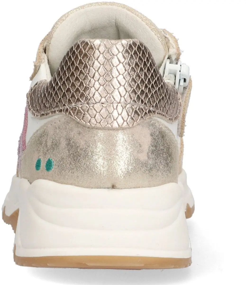 BunniesJR Fien Force Lage Sneakers - Meisjes - Maat 31 - Goud - afbeelding 3 van 6