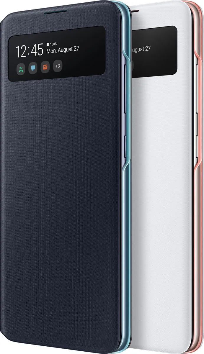 Samsung S View Wallet Hoesje A51 - Wit - EF-EA515PWEGEU