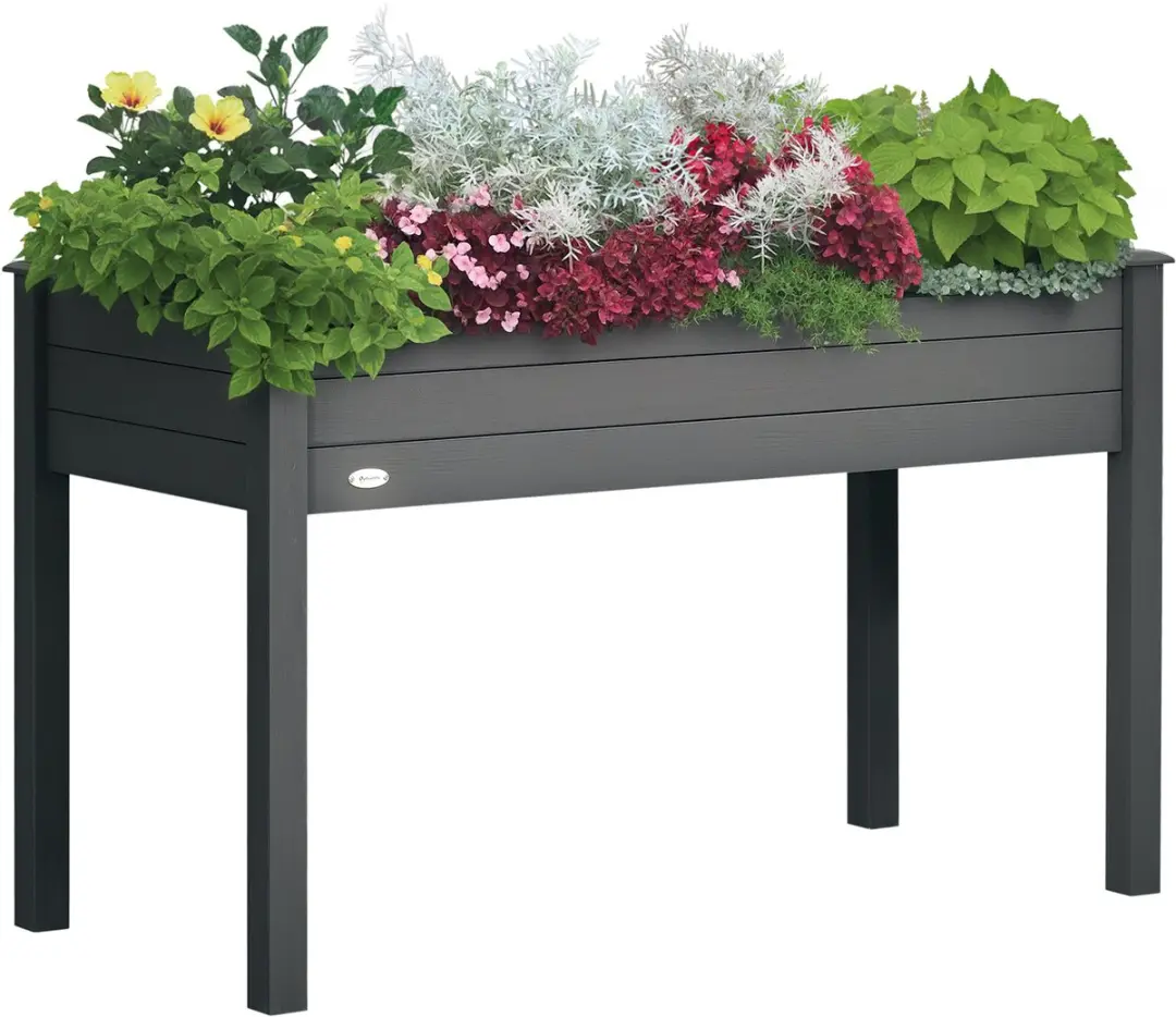 Outsunny Verhoogde Plantenbak