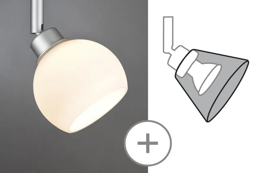 Paulmann Wolbi Lampscherm 9cm - Opaal - 3 Stuks - afbeelding 3 van 6