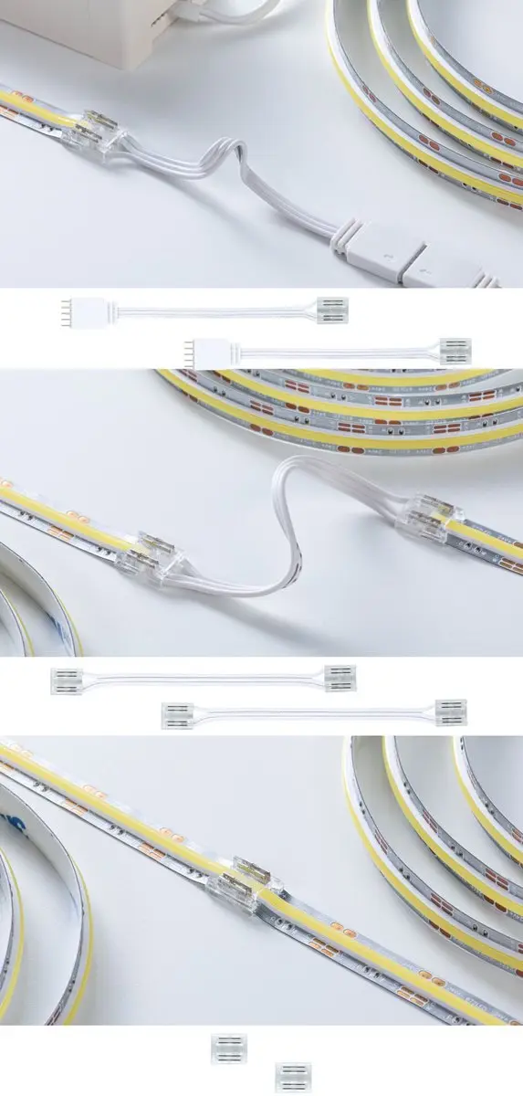 Paulmann MaxLED Connector Set COB 71057 - Wit/Transparant - afbeelding 3 van 6