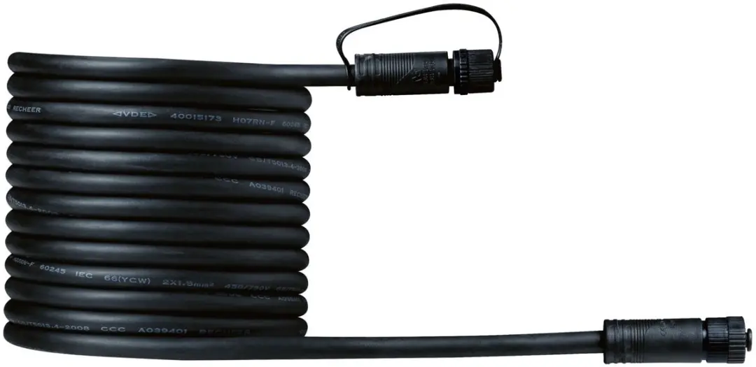 Paulmann Plug & Shine Verbindingskabel 5m IP68 - Zwart - afbeelding 3 van 6