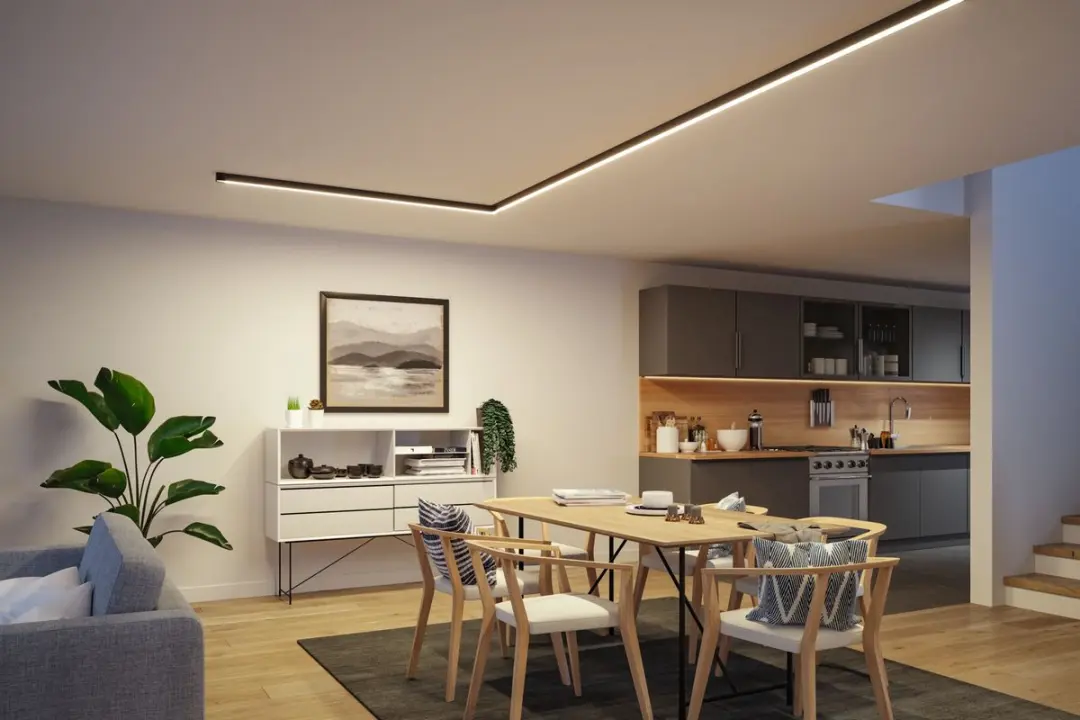 Paulmann Linion LED-lichtlijst 50cm 3000K - Signaal zwart - afbeelding 5 van 6