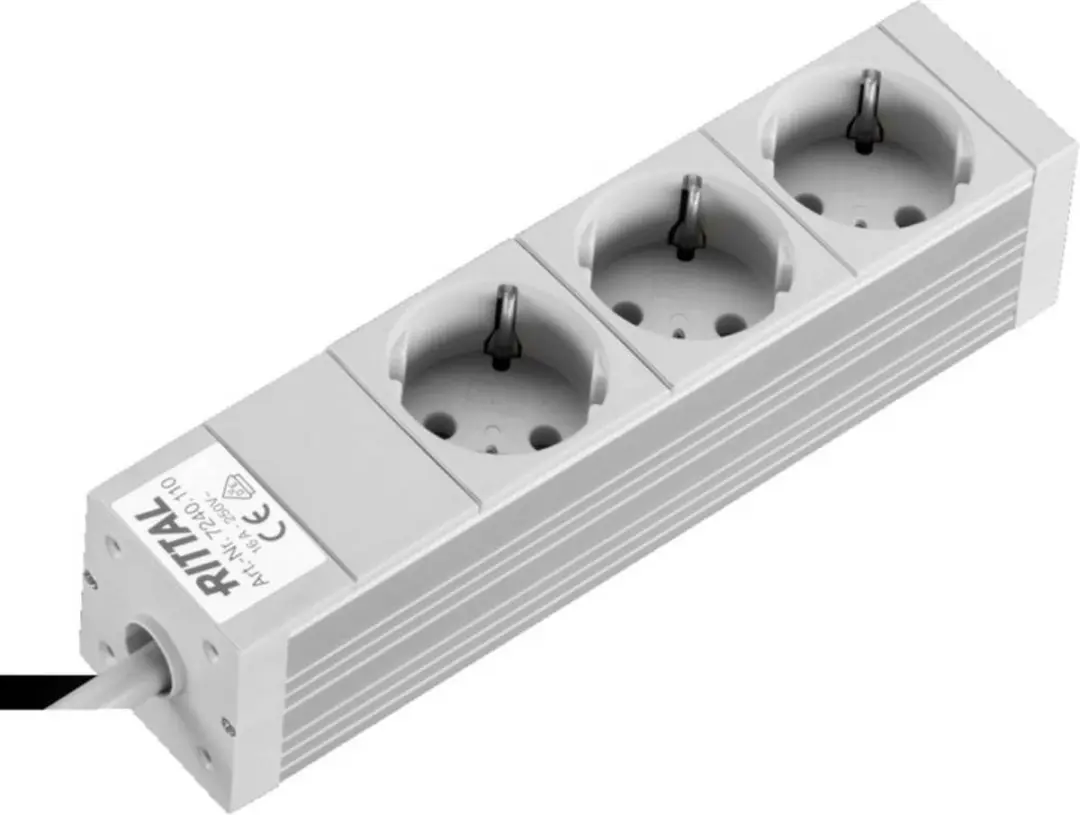 Rittal DK 7240.110 Stekkerdoos Drievoudig
