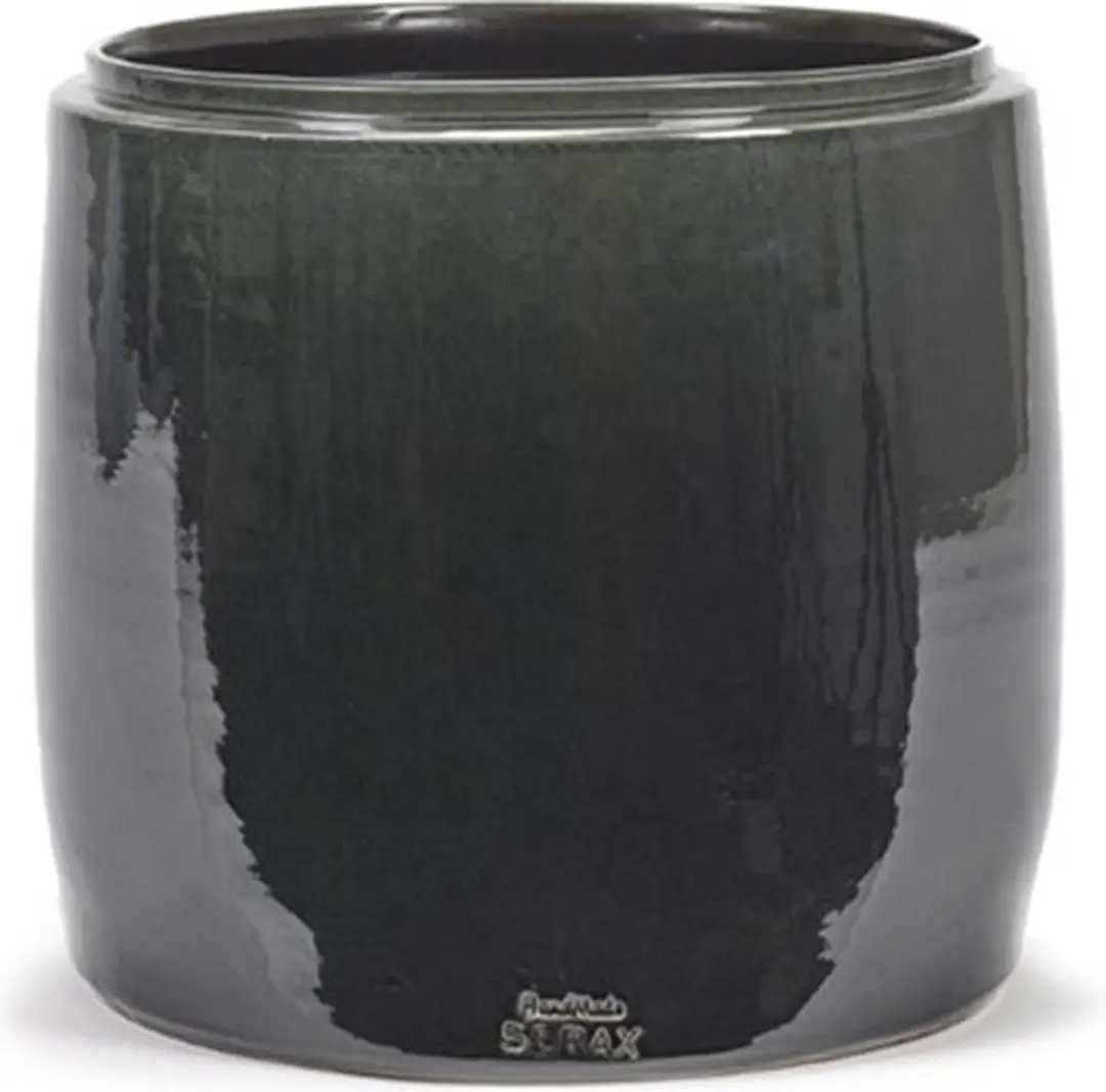 Serax Glazed Shades By Bloempot Xsmall Ø26 Donkergrijs