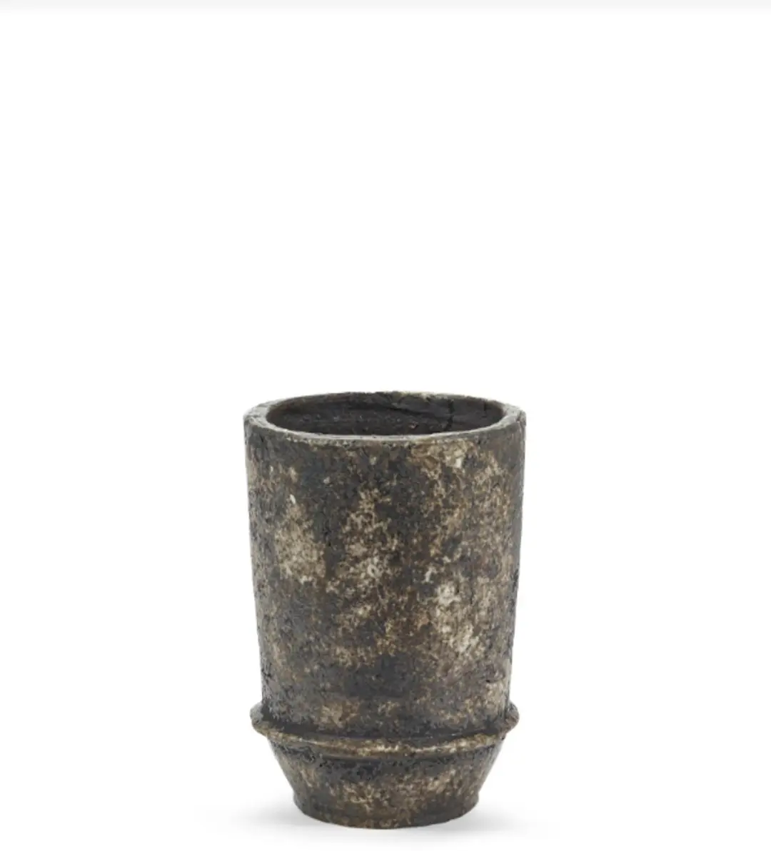 Serax Bloempot-Plantenbak Dune Kelly Wearstler Bruin-Donker Bruin D 26 cm H 38 c