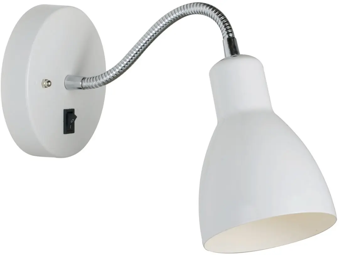 Nordlux Cyclone Flex Wandlamp - Wit - afbeelding 2 van 2