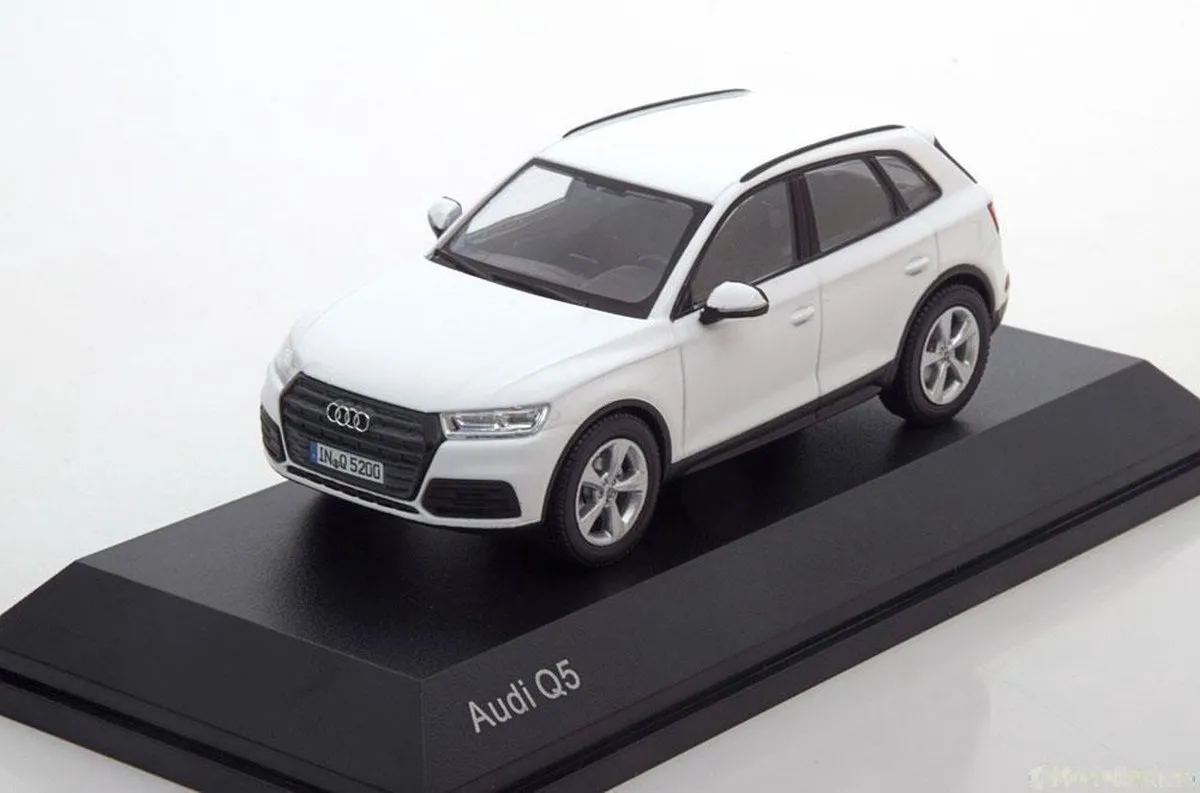 Audi Q5 1:43 iScale Navarra Blue - MPN 501.16.056.32 - afbeelding 6 van 6