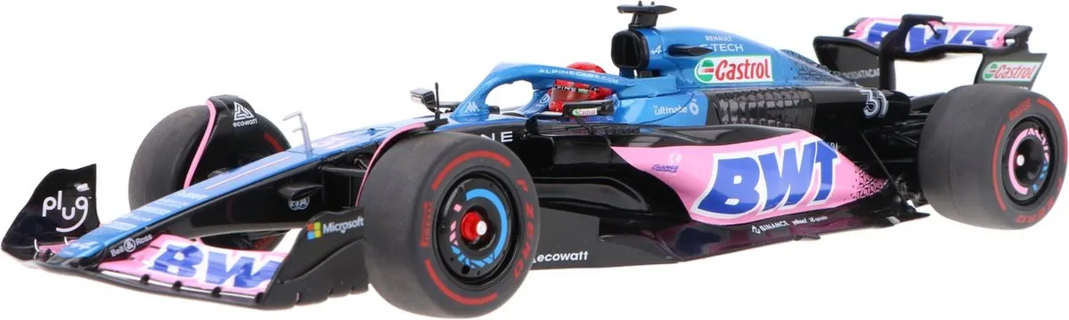 Formule 1 Alpine F1 Team A523 #31 Ocon Monaco GP 2023 - Solido 1:18 Multi