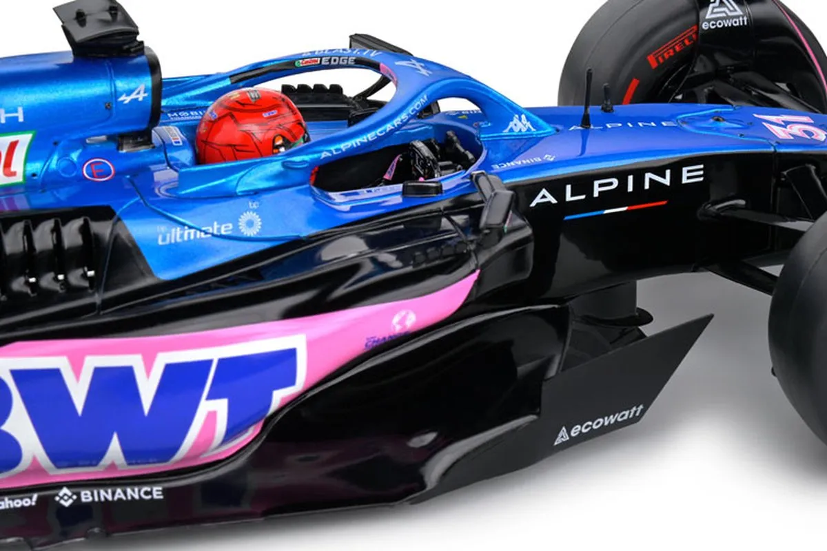 Formule 1 Alpine F1 Team A523 #31 Ocon Monaco GP 2023 - Solido 1:18 Multi