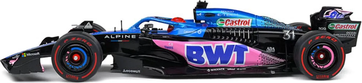 Formule 1 Alpine F1 Team A523 #31 Ocon Monaco GP 2023 - Solido 1:18 Multi