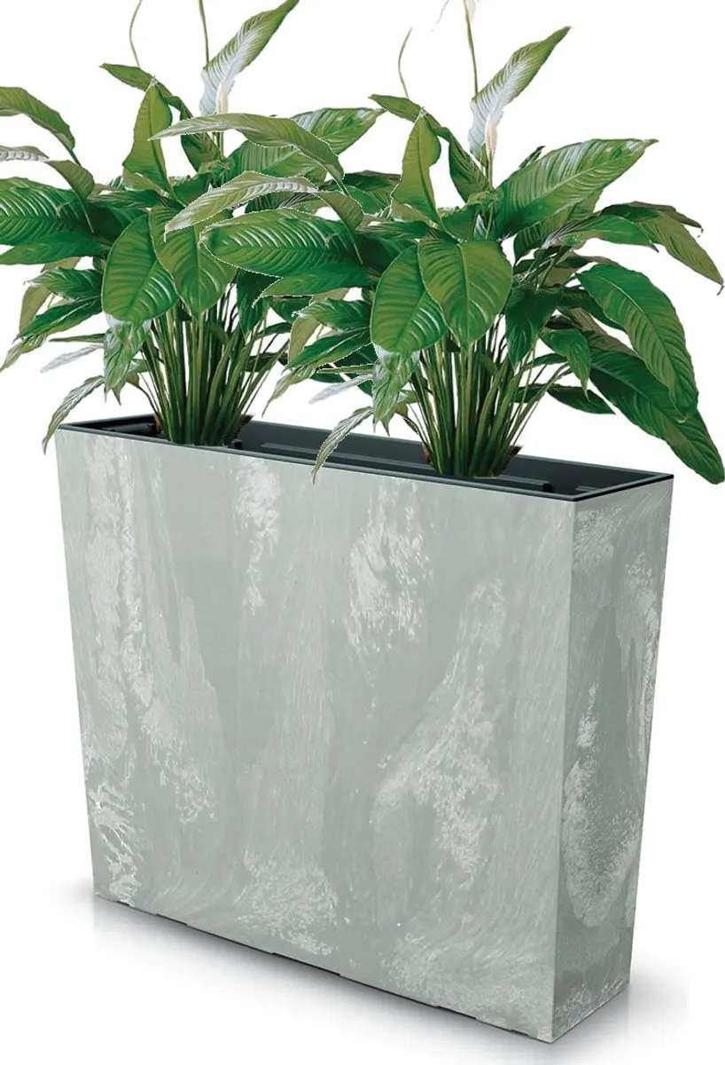 Prosperplast Urbi Case Bloempot Beton Grijs 58x18x49.8cm - afbeelding 5 van 6