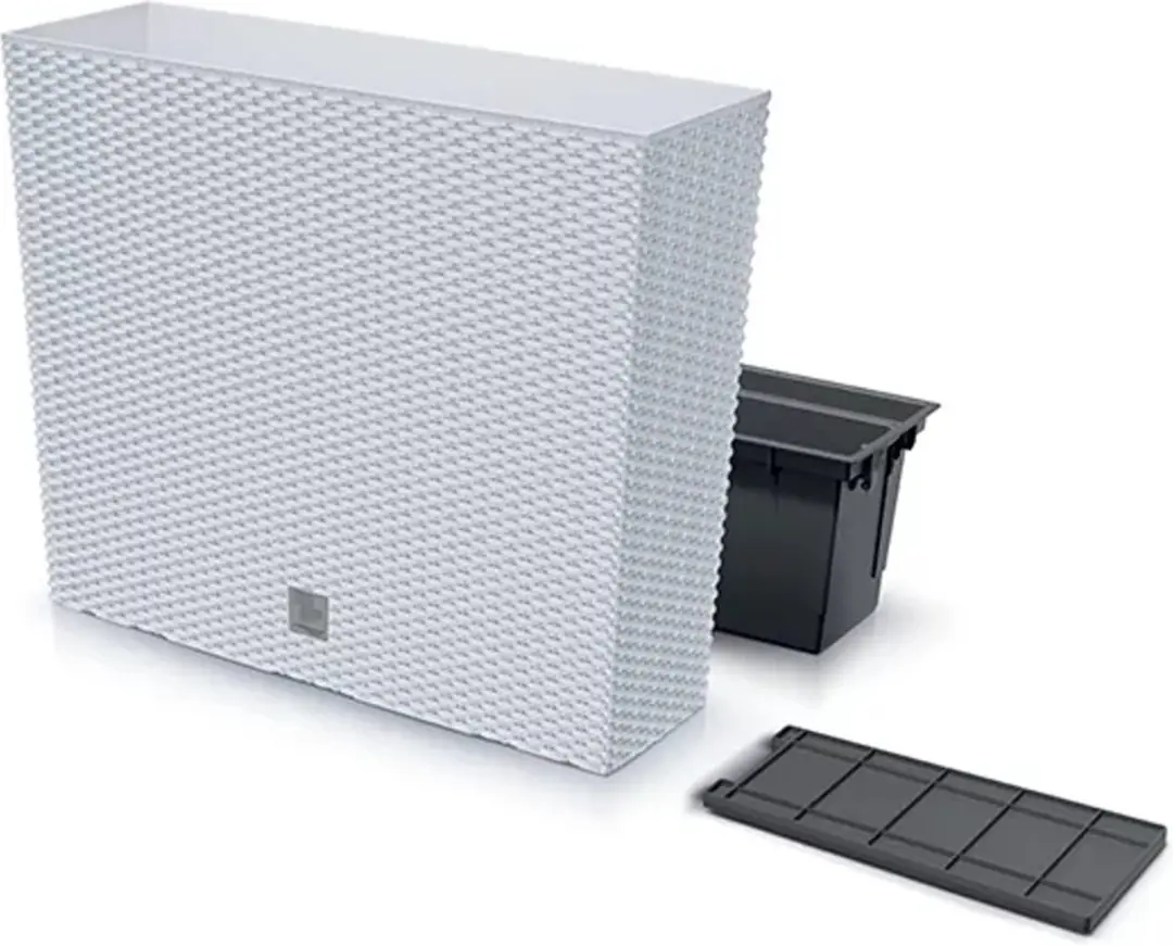 Prosperplast Rato Case DRC600T-S449 Bloempot - Wit - afbeelding 3 van 3