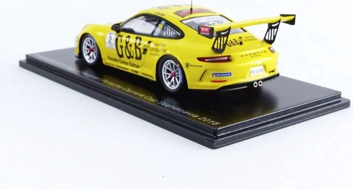 Porsche 911 GT3 Cup #2 Carrera Cup Scandinavia 2018 - 1:43 - Spark