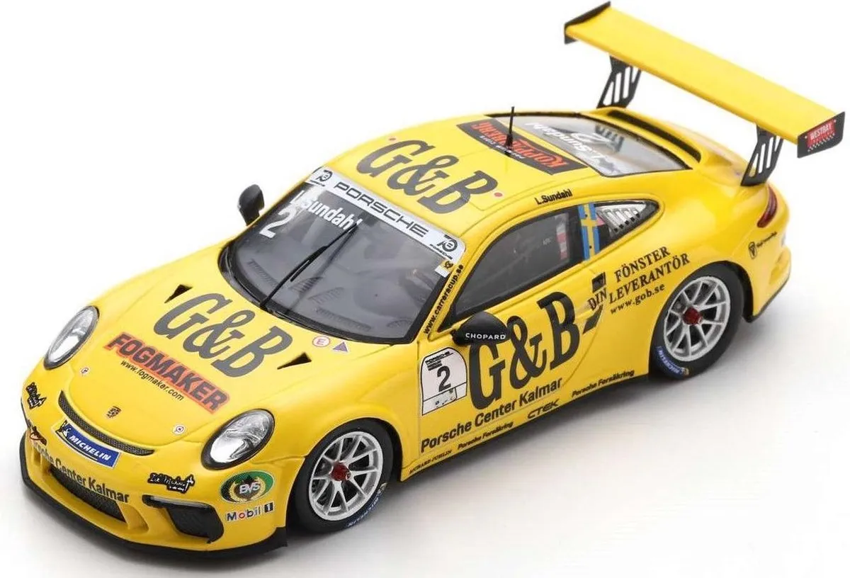 Porsche 911 GT3 Cup #2 Carrera Cup Scandinavia 2018