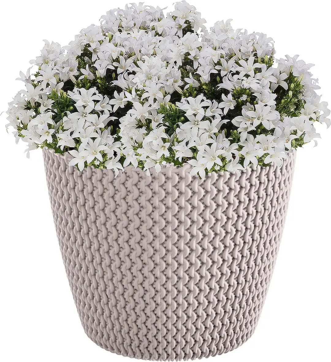 Prosperplast Splofy Bloempot 26cm Taupe - afbeelding 2 van 5