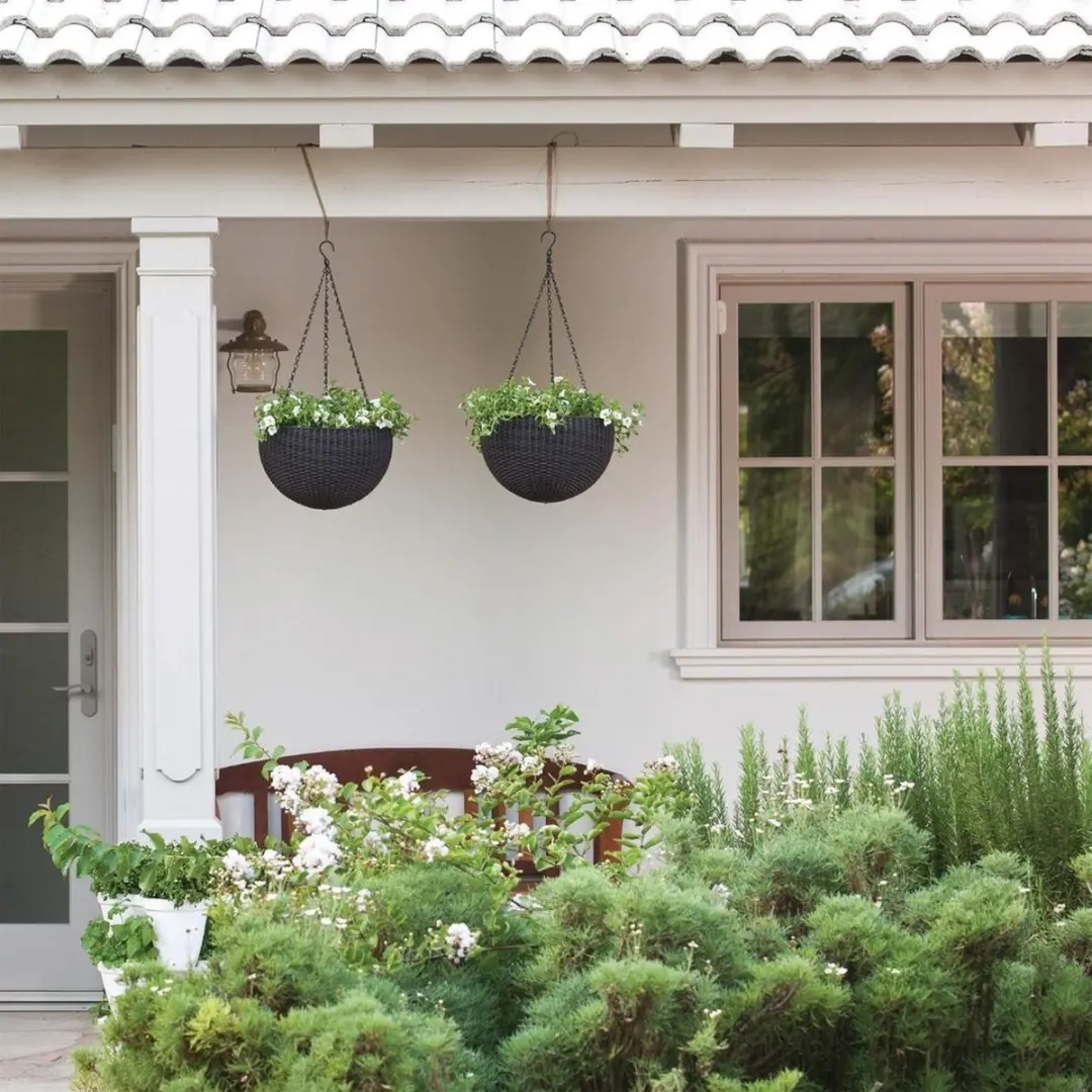 Keter Sphere Planter Hangend - Bruin - afbeelding 5 van 6