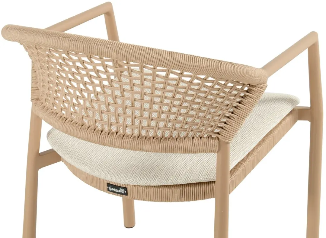 Hartman Taragona Dining Tuinstoel - Cappuccino - afbeelding 6 van 6