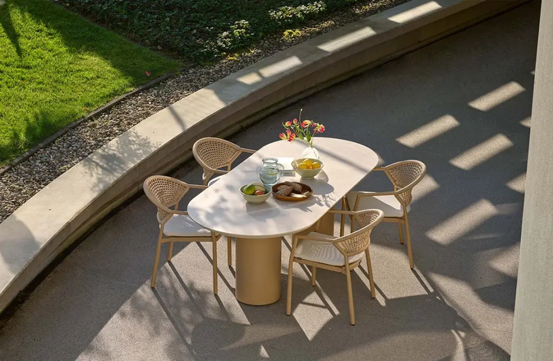 Hartman Taragona Dining Tuinstoel - Cappuccino - afbeelding 3 van 6