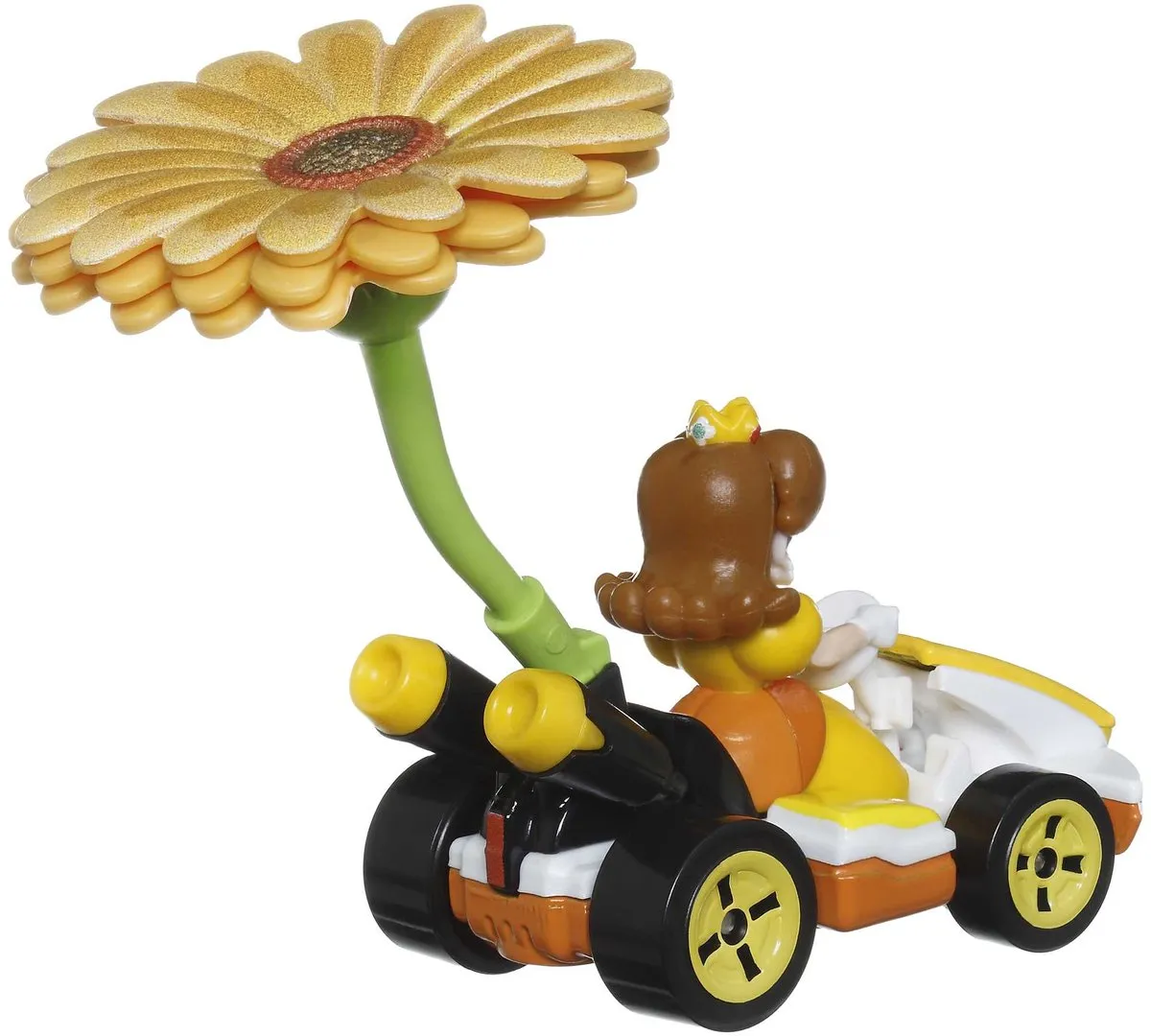 Hot Wheels Mariokart Princess Daisy Standard Kart Flower Glider HDB41 - afbeelding 3 van 5