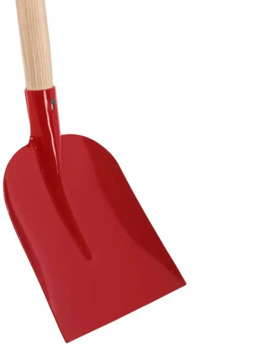 Talen Tools Betonschop gehard staal rood met dubbel gebogen essenhouten steel 13