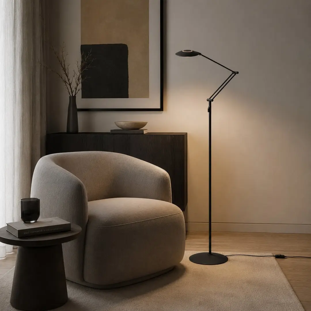 Steinhauer Zenith2 Vloerlamp 4391ZW - Zwart - afbeelding 6 van 6