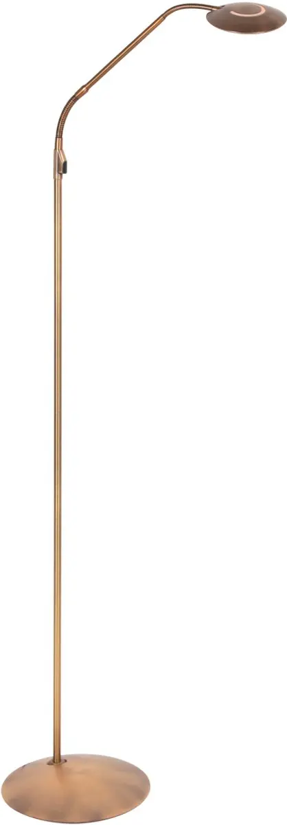 Bronzen vloerlamp Zenith 2 4395BR